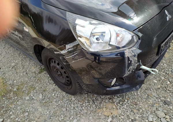 Mitsubishi Space Star cena 6900 przebieg: 221000, rok produkcji 2014 z Biała małe 92